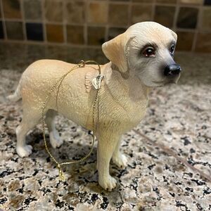 Yellow Lab Ceramic Ornament